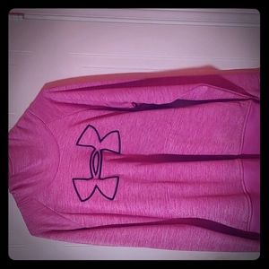 Under armour pink hoodie